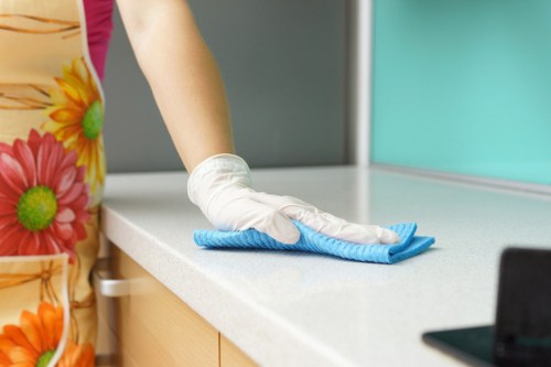 Deep carpet cleaning process for local NW10 property