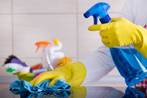 Removing stains and traffic marks from carpets in NW10