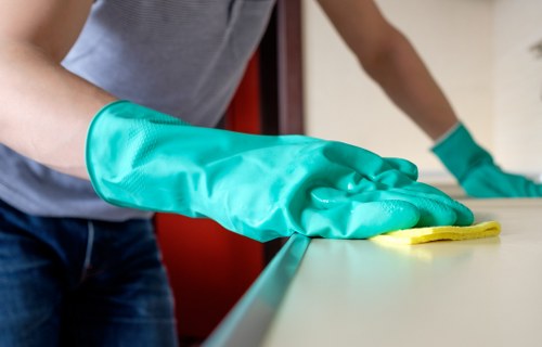 Stain and odour treatment on a mattress surface