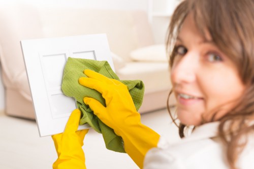 Deep cleaning treatment for a mattress in a local bedroom
