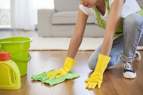 Clean entrance hall and stairwell maintenance for NW10 properties
